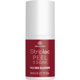 Striplac Peel or Soak 142 Red Illusion 8 ml.