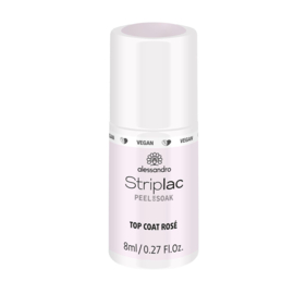 Striplac Top Coat Rosé 8 ml.