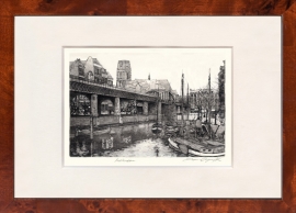 Rotterdam Kolk Aquatint