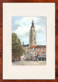 Breda Onze Lieve Vrouwe kerk schilderij