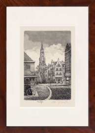 Delft Camaretten Aquatint