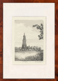 Cunera toren zwart wit
