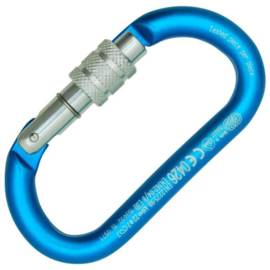Kong Oval Alu Classic Schroef Karabiner