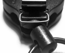 Key-Bak Super48 PLUS Ambidextere, robuuste intrekbare sleutelhanger
