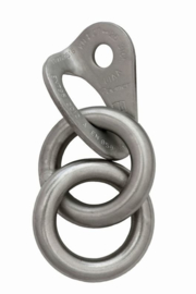 Raumer ROCK hanger 10mm + 2 ronde ringen hanger inox 10mm