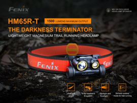 Fenix HM65R-DT reachargeable headlamp - Purple