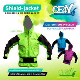 CE4Y Shield-jas - beperkte oplage Paars