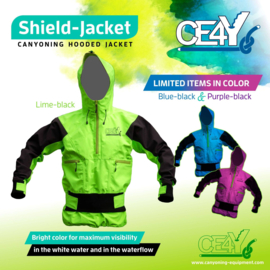 CE4Y Shield-jas - beperkte oplage Blauw