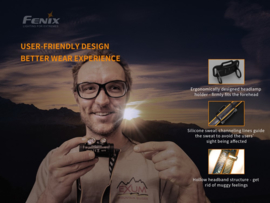 Fenix HM65R oplaadbare hoofdlamp