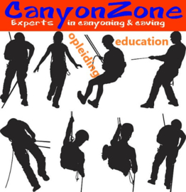 Are you training in canyoning or caving?