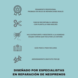 Rreparatieset neopreen COMPLETE