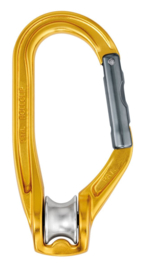 Karabiner met katrol