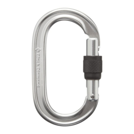 Black Diamond Oval Keylock Screwgate