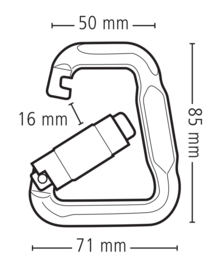 Beal FLAT LINK ZWART