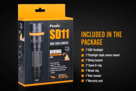 Fenix SD11 Diving & Photography flashlight