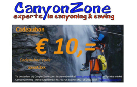 Cadeaubonnen van CanyonZone