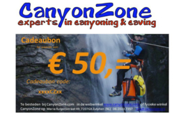 CanyonZone Cadeaubon 50