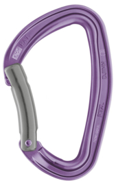 Petzl Djinn snapper - bent Violet