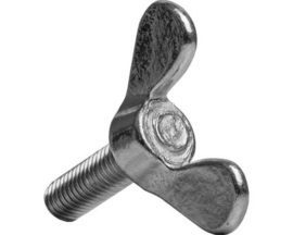Wing bolt M8 for spit plates
