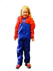 Rent a potholing overall or potholing undersuit for children