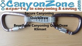 What is a canyon quickdraw / canyon climbing set?