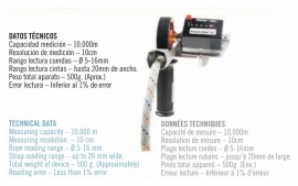 Professional cord measuring device Kordas Cuentrametros