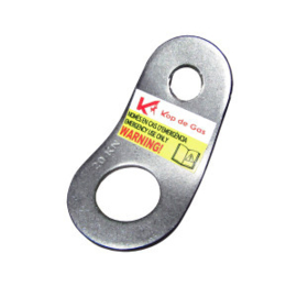 Kop de Gas Noodhanger TBO M10 INOX