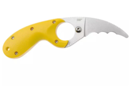 CRKT Bear Claw-mes V2 Geel met Veff-vertanding