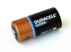 Duracell CR123A batterij