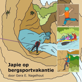 Japie op bergsportvakantie