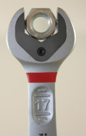 Wera Joker 17mm steek- en ringratelsleutel