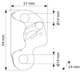 CAMP Solo 2 - Rope clamp