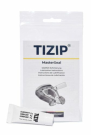 Lubricating paste for TIZIP zippers