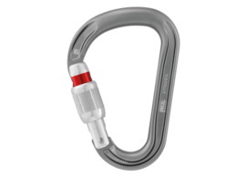 Petzl Attache Screw-Lock Grey