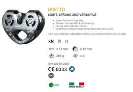 CT Duetto double pulley