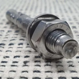 TEBYLON doorsteekanker bout M10 x 75mm roestvrij staal