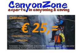 CanyonZone Cadeaubon 25