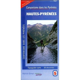 Canyonkaart Hautes Pyrenees