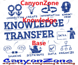 CanyonZone's Knowledge Base