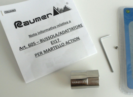 Raumer Bussola ​EX 17 Adaptor for Martello Cr Mo ACTION Hammer