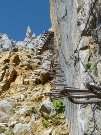 What is Via Ferrata and where can you practice it?