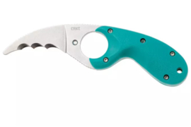 CRKT Bear Claw-mes V2 Blauw met Veff-vertanding