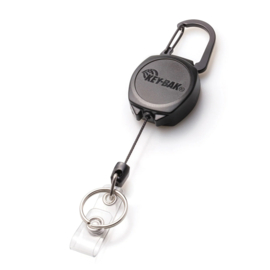 Key-Bak 24" Sidekick twist-free carabiner retractable keychain
