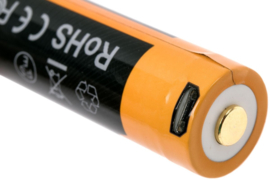 Fenix  ARB-L18-3500U  18650 battery 3500mAh with micro-USB port