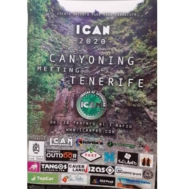 Ican Canyoning Tenerife bijeenkomst boek