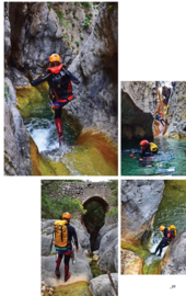 Canyoning on the island of Kythira