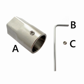 Raumer Bussola​ EX 17 Adaptor voor Martello Cr Mo ACTION Hamer