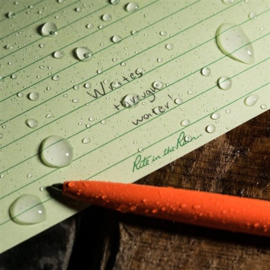 Rite in the Rain Clicker-pen voor alle weersomstandigheden - Oranje