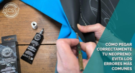 How do you glue neoprene correctly?