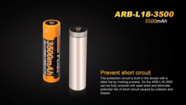 Fenix  ARB-L18-3500 18650 rechargeable battery 3500mAh